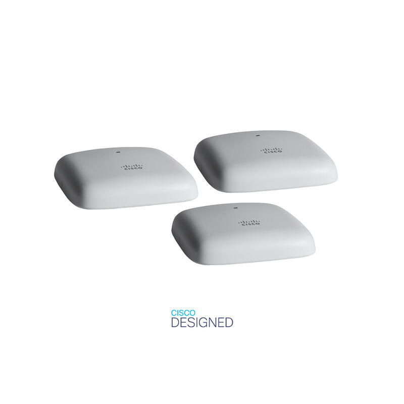 cisco-business-140ac-80211ac-2x2-wave-2-access-point-ceiling-mount-cbw140ac-e-3-pack