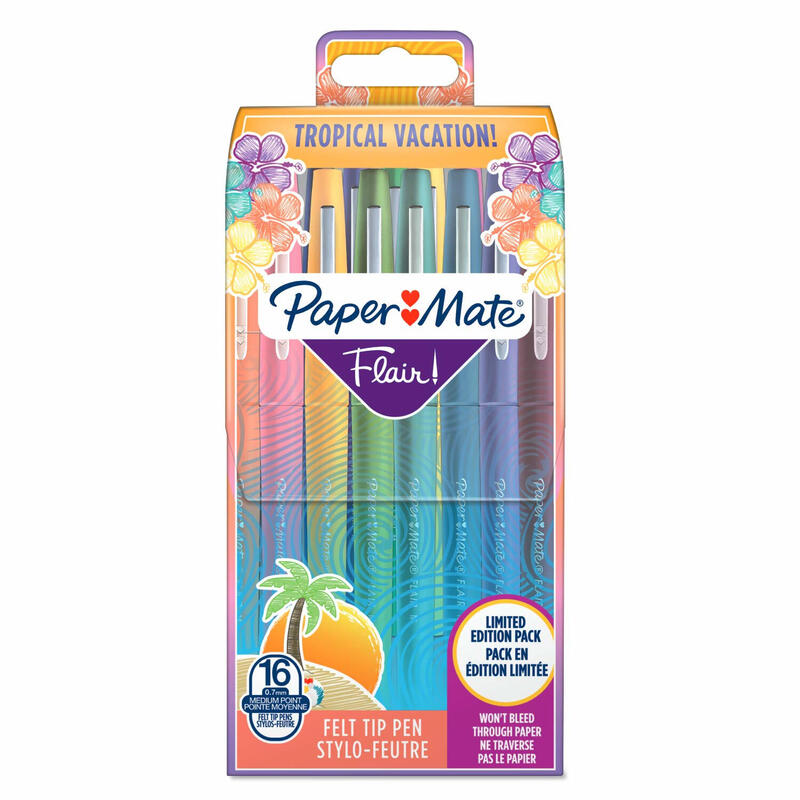 rotulador-paper-mate-flair-tropical-m-caja-de-16-surtido