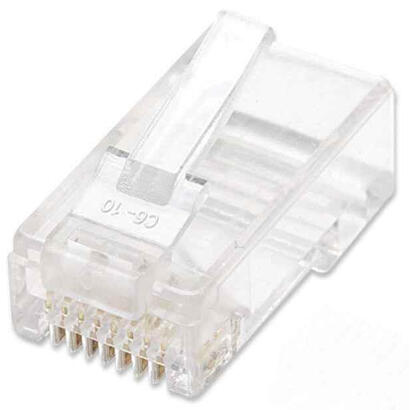 intellinet-502399-conectores-rj-45-transparente-cat5e-100-unidades-uutp-utp-oro