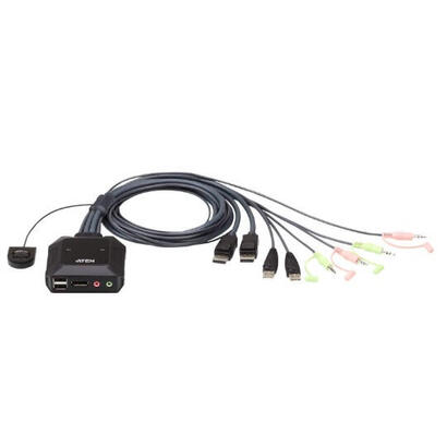 switch-kvm-con-cable-displayport-usb-de-2-puertos-aten-cs22dp-con-selector-de-puerto-remoto