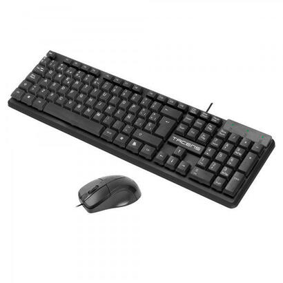 teclado-espanol-raton-tacens-anima-acp0-multimedia-usb-1200dpi-negro