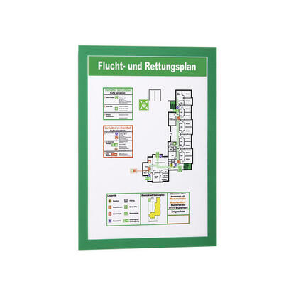 marco-informativo-durable-duraframe-a4-autoadhesivo-2-piezas-verde