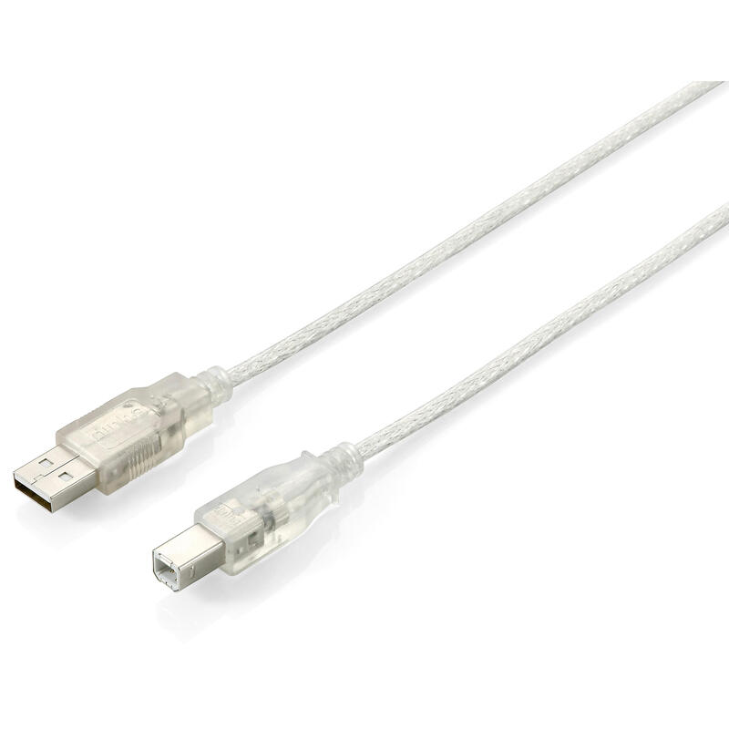 equip-128651-cable-usb-3-m-20-usb-a-usb-b-plata-transparente