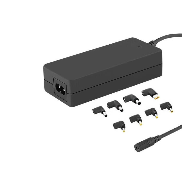 qoltec-50011-cargador-portatil-65-w-8-conectores-negro