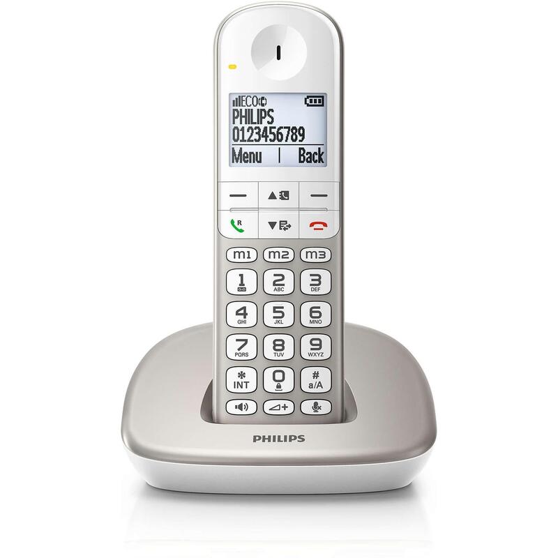 telefono-inalambrico-philips-xl4901s-23-plata-y-blanco telefono-inalambrico-philips-xl4901s-23-plata-y-blanco