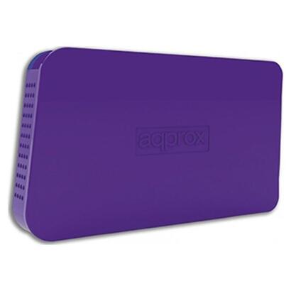 approx-caja-externa-usb-30-25-para-discos-sata-125mm-purpura-apphdd06p