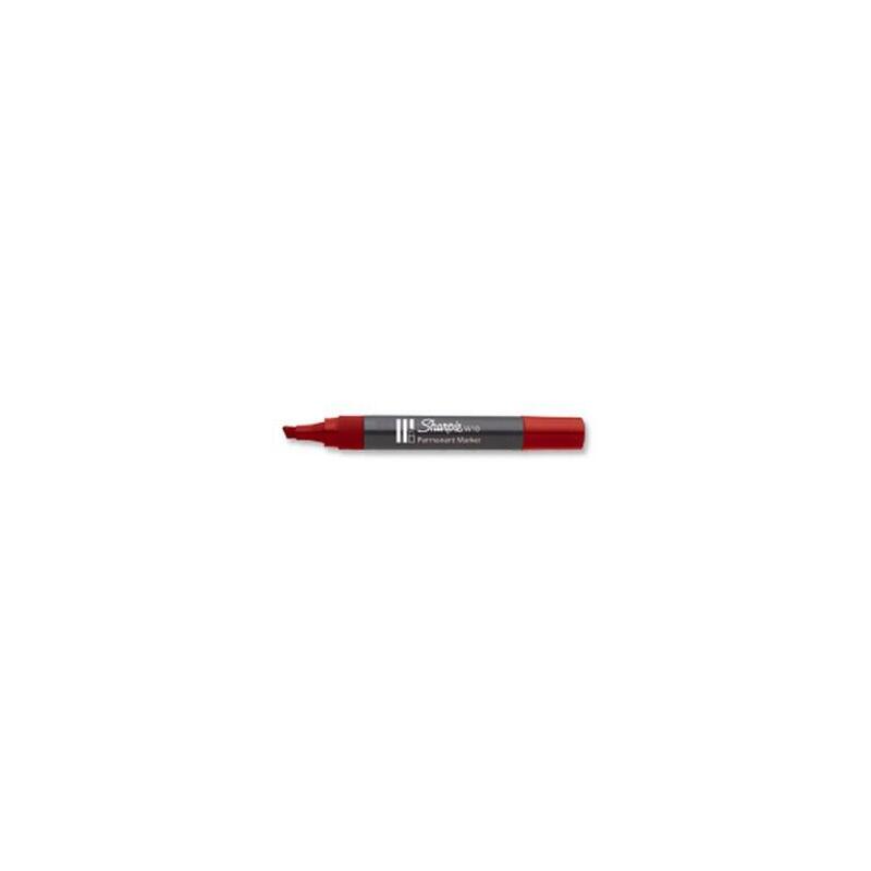 sharpie-marcador-permanente-w10-punta-biselada-rojo-12u-