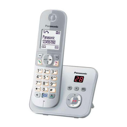 telefono-panasonic-kx-tg6823-dect-identificador-de-llamadas-plata-blanco