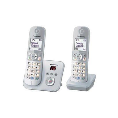 telefono-panasonic-kx-tg6823-dect-identificador-de-llamadas-plata-blanco