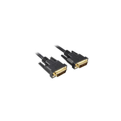 sharkoon-5m-dvi-d-to-dvi-d-241-cable-dvi-negro