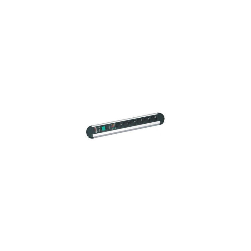 regleta-bachmann-primo-alu-6-tomas-negro-20-m-con-interruptor