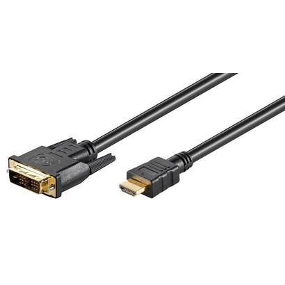 microconnect-hdmi-dvi-d-2m-negro