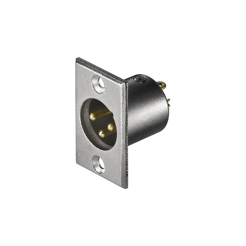 goobay-xlr-186-3-g-xlr-m-3-pin-acero-inoxidable