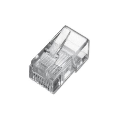 assmann-electronic-a-mo-44-sf-conector-rj10-4p4c-transparente