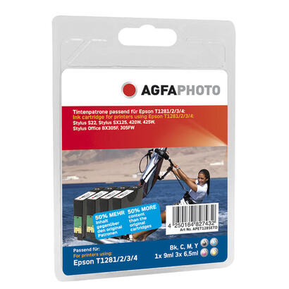 agfaphoto-apet128setd-cartucho-de-tinta-4-piezas-negro-cian-magenta-amarillo