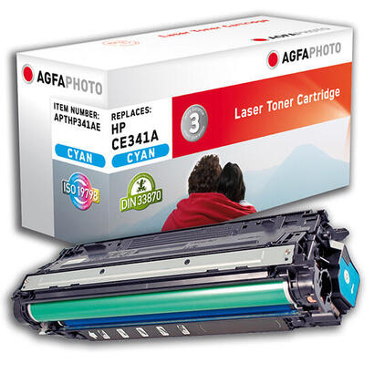 agfaphoto-ce341a-cartucho-de-toner-1-piezas-cian