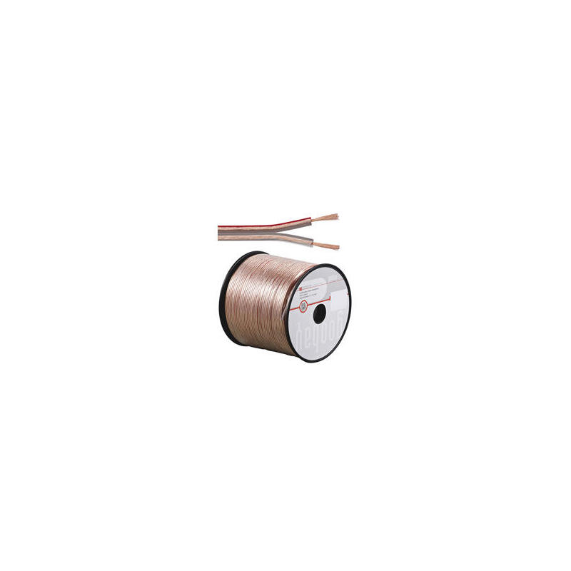 goobay-15133-cable-de-audio-100-m-transparente