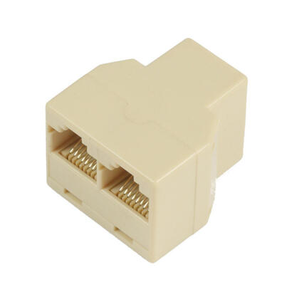 microconnect-rj45-2xrj45-f-f-divisor-de-red-beige