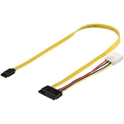 microconnect-pi17147-cable-de-sata-05-m-sata-7-pin-sata-7-pin-15-pin-multicolor