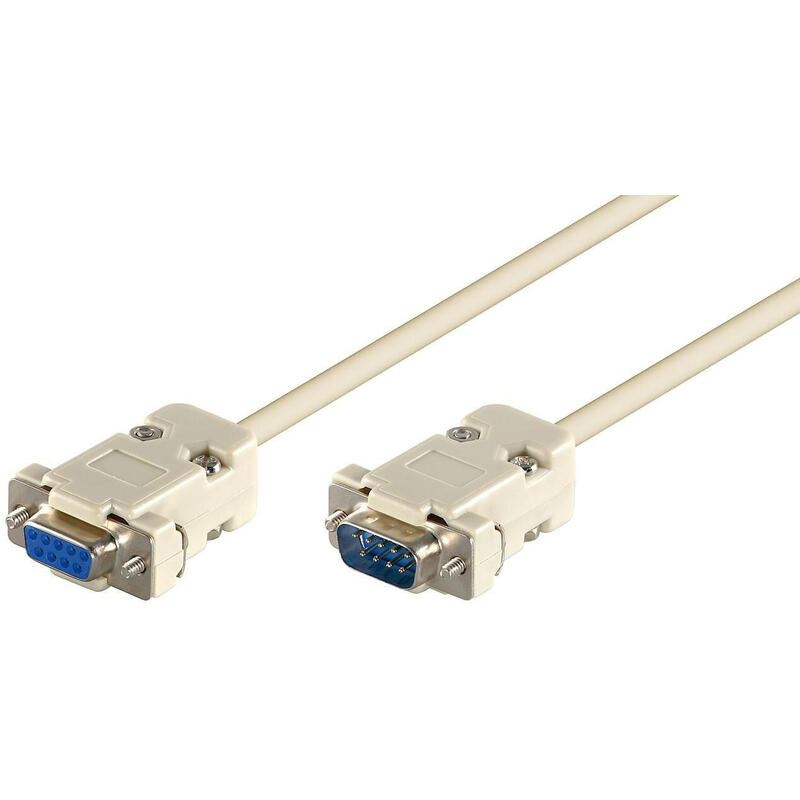 microconnect-scsehn3-cable-de-serie-gris-3-m-db-9