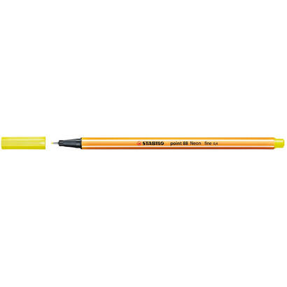 stabilo-point-88-rotulador-amarillo-neon-10u-