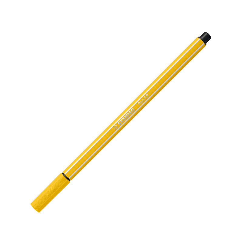 stabilo-pen-68-rotulador-amarillo-10u-