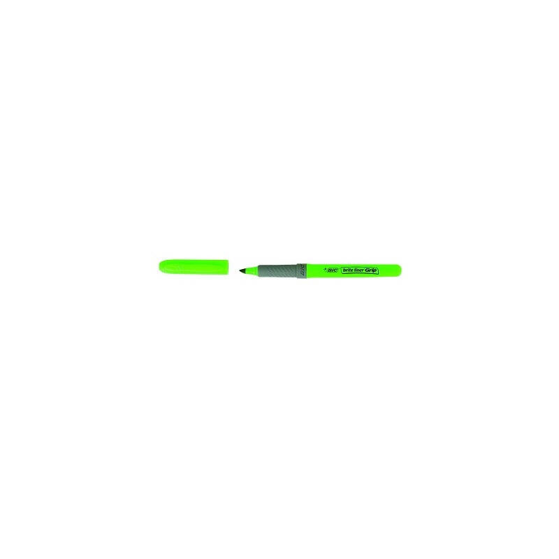 caja-de-marcadores-fluorescentes-bic-brite-liner-grip-12-unidades-verdes