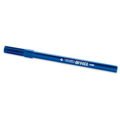 tratto-office-fine-rotulador-punta-de-fibra-azul-12u-
