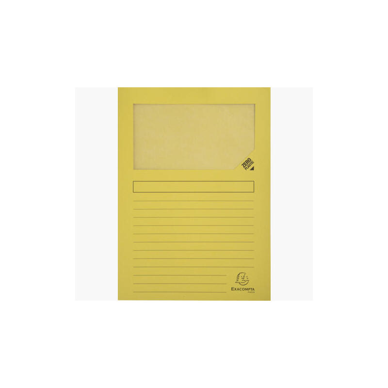 exacompta-subcarpeta-a4-forever-con-ventana-amarillo-100u-