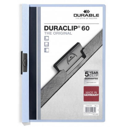 durable-carpeta-dossier-pinza-duraclip-60-azul-claro-a4-25u-