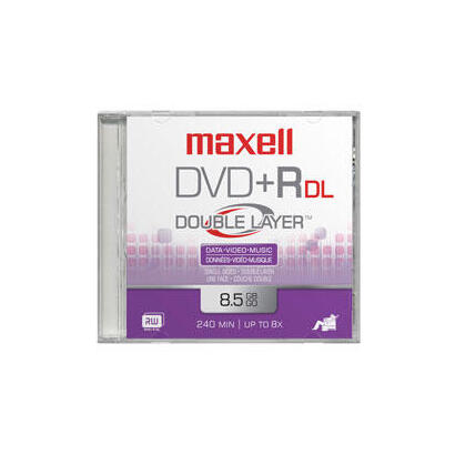 maxell-dvd-85-gb-grabable-doble-capa-tarrina-10-unidades-4x-maxell-dvdr-dl-10-pack-dvdr-dl-caja-para-pastel