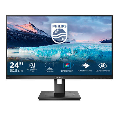 monitor-philips-s-line-242s1ae00-242s1ae-238-ips-dvi-hdmi-dp-pivot