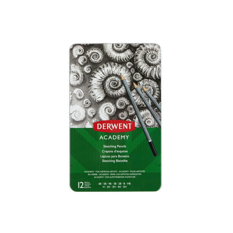 derwent-academy-lapices-de-grafito-para-sketching-5h-6b-en-caja-metalica-de-12ud
