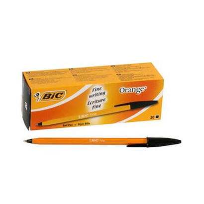 bic-naranja-boligrafo-original-fine-negro-caja-20u-