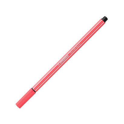 stabilo-pen-68-rotulador-rojo-fluorescente-10u-