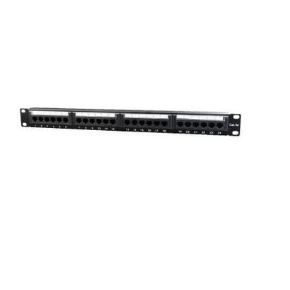 gembird-19-patch-panel-24-port-1u-cat5e-with-rear-cable-management-black