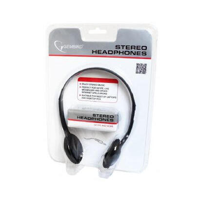 gembird-mhp-123-auriculares-estereo-con-control-de-volumen-negro