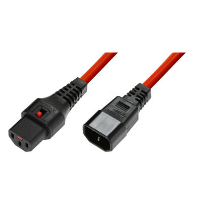 asm-iec-pc1387-cable-de-alimentacion-macho-c14-plug-h05vv-f-3-x-100mm2-to-c13-iec-lock-3m-red