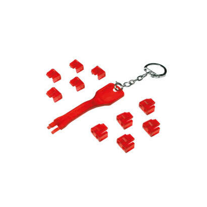 bloqueador-de-puertos-logilink-rj45-set-10-piezas-rojo-llave