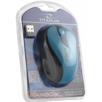 titanum-tm114t-rainbow-raton-optico-inalambrico-3d-24-ghz-1000-dpi-3d-teal