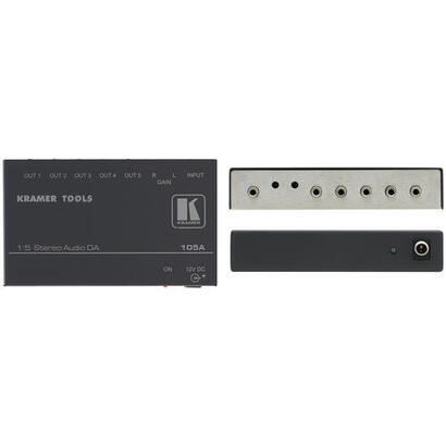 kramer-distribuidor-amplificador-15-audio-estereo-no-balanceado-mono-balanceado-105a