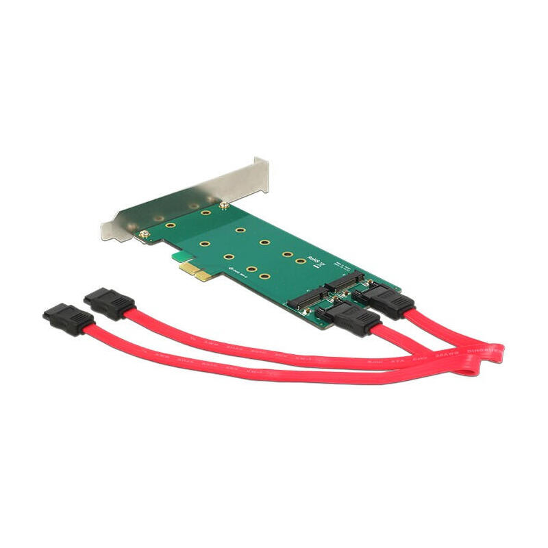 delock-tarjeta-pcie-x1-2-x-m2-key-b-low-profile