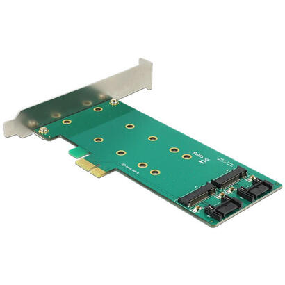 delock-tarjeta-pcie-x1-2-x-m2-key-b-low-profile