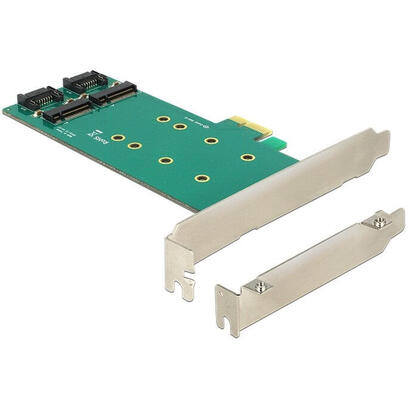 delock-tarjeta-pcie-x1-2-x-m2-key-b-low-profile