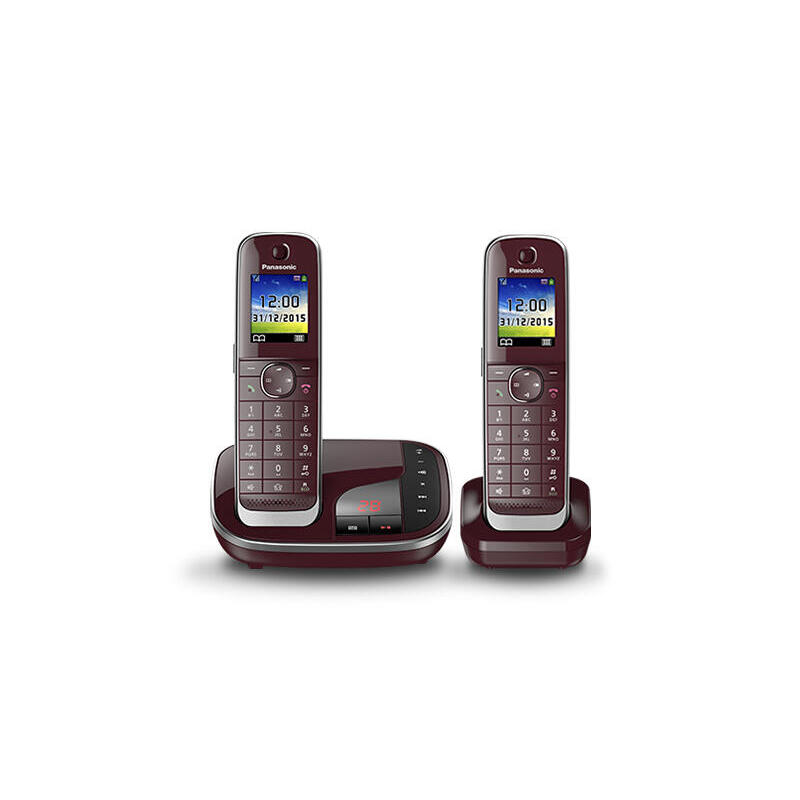 panasonic-kx-tgj322-telefono-dect-rojo-identificador-de-llamadas