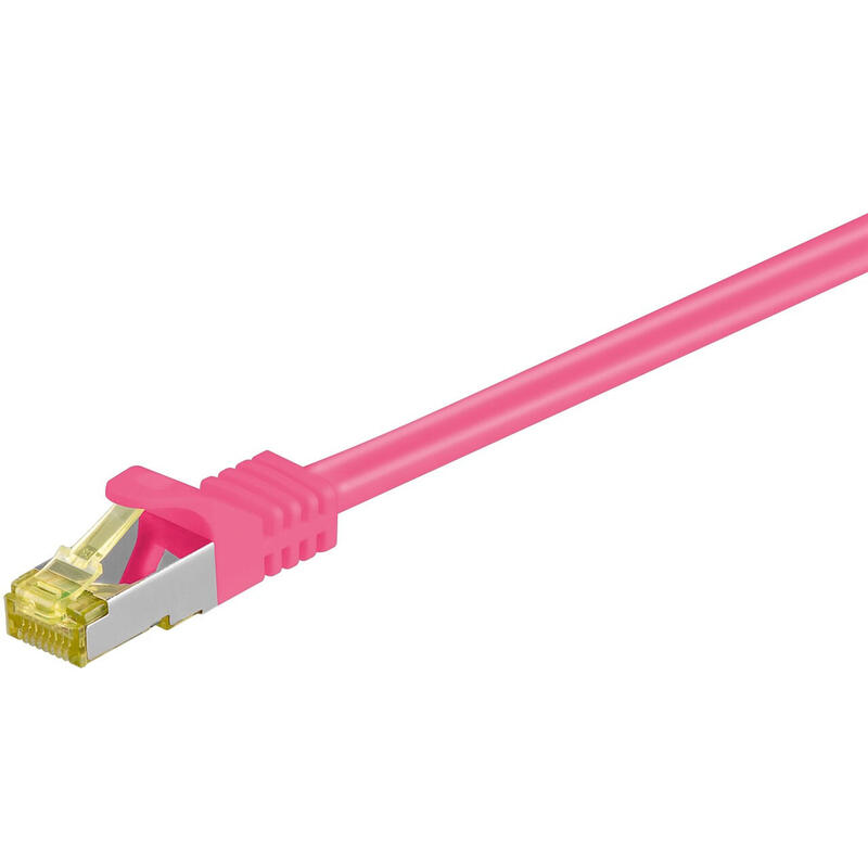 goobay-rj-45-cat7-1m-cable-de-red-sftp-s-stp-magenta