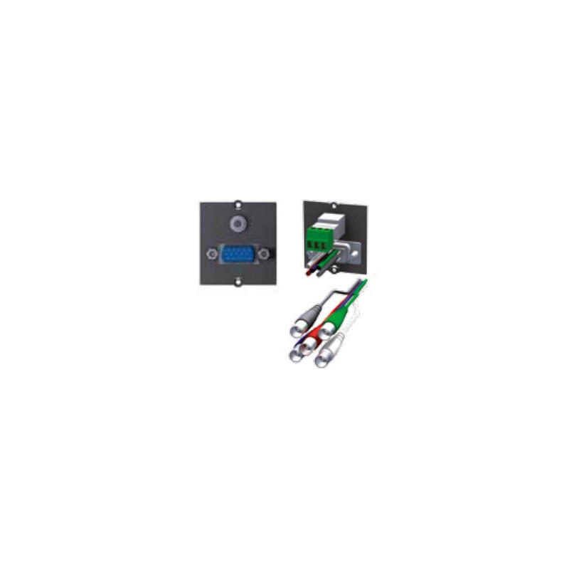 modulo-personalizado-de-bachmann-1x-vga-1x-black-stereo-para-enchufes-de-mesa-917073