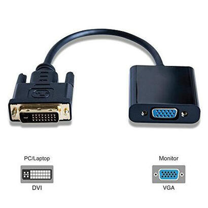 microconnect-dvi-dvga-025-m-vga-d-sub-negro