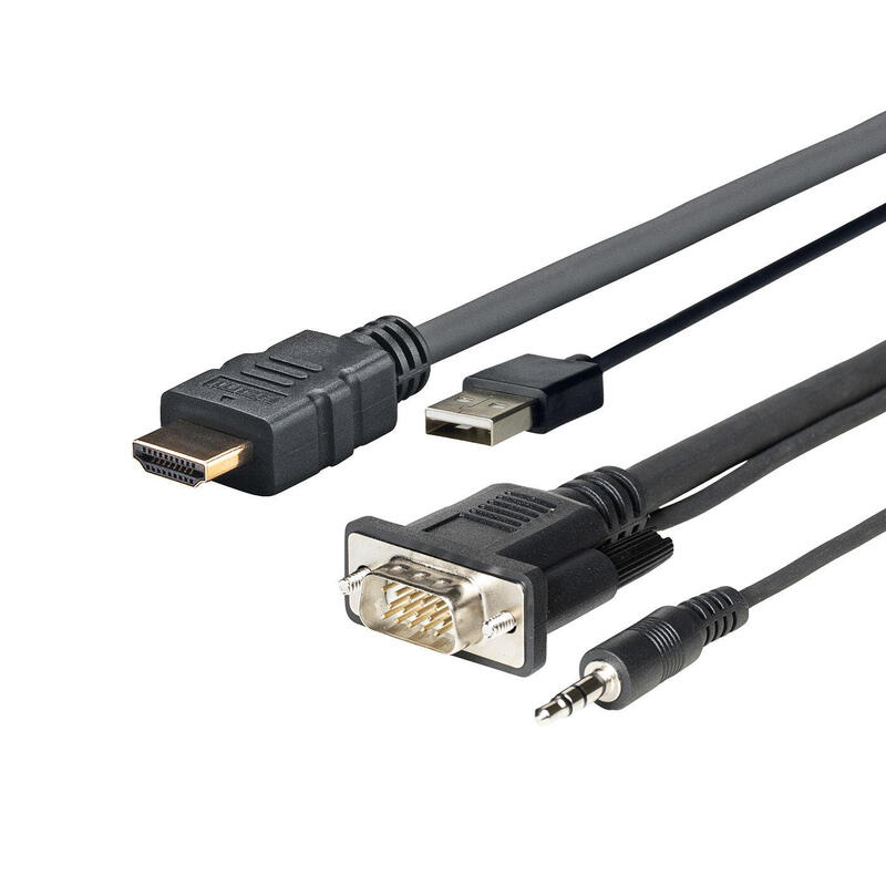 vivolink-prohdmimvga1-adaptador-de-cable-de-video-1-m-hdmivgausb35mm-hdmivga-d-sub-usb35mm-negro