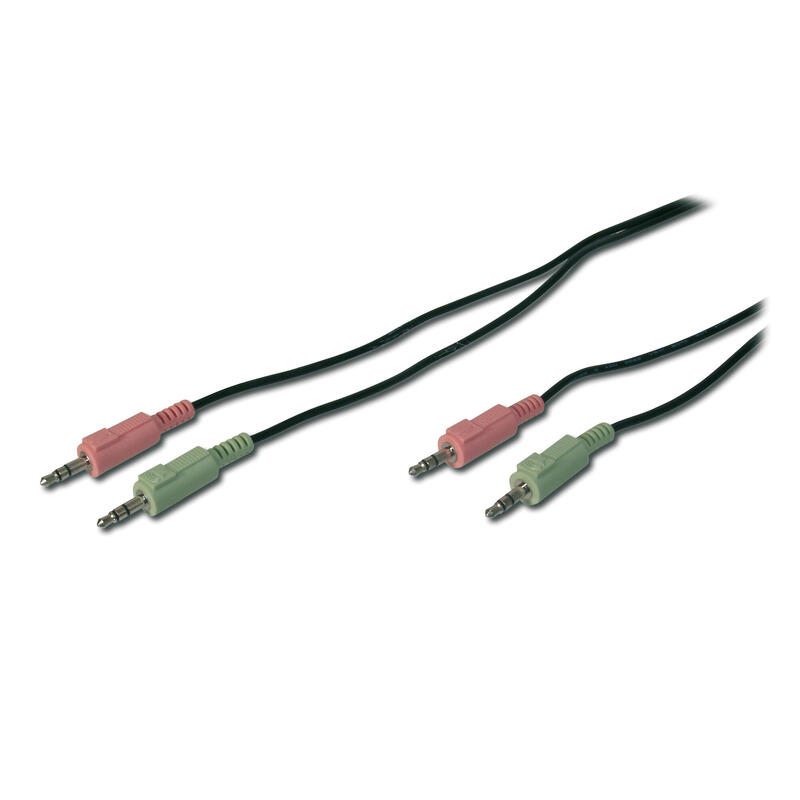 multiplexor-kvm-digitus-kitcable-audio-3mt-kvm